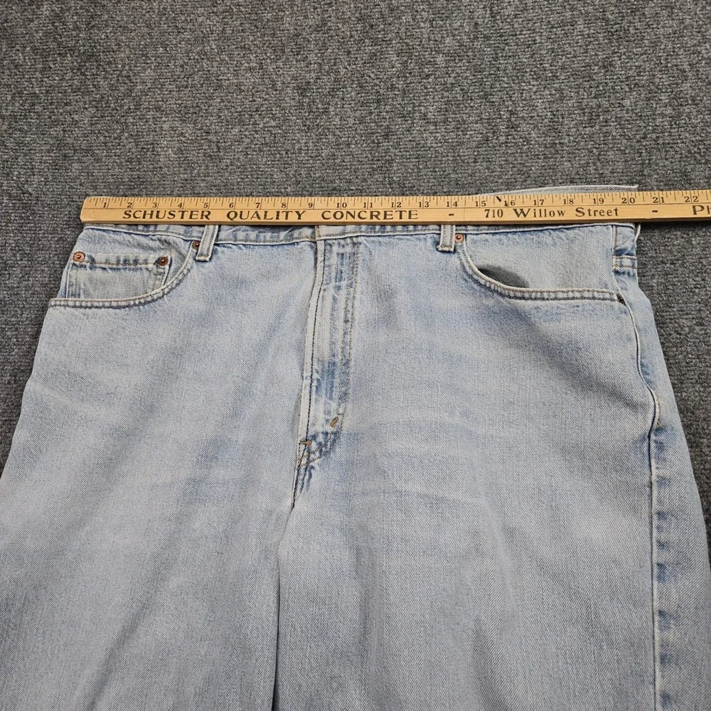 Vintage Levis 560 Comfort‎ Fit Jeans Mens 40x30 Light Wash Blue Tapered Leg 90s